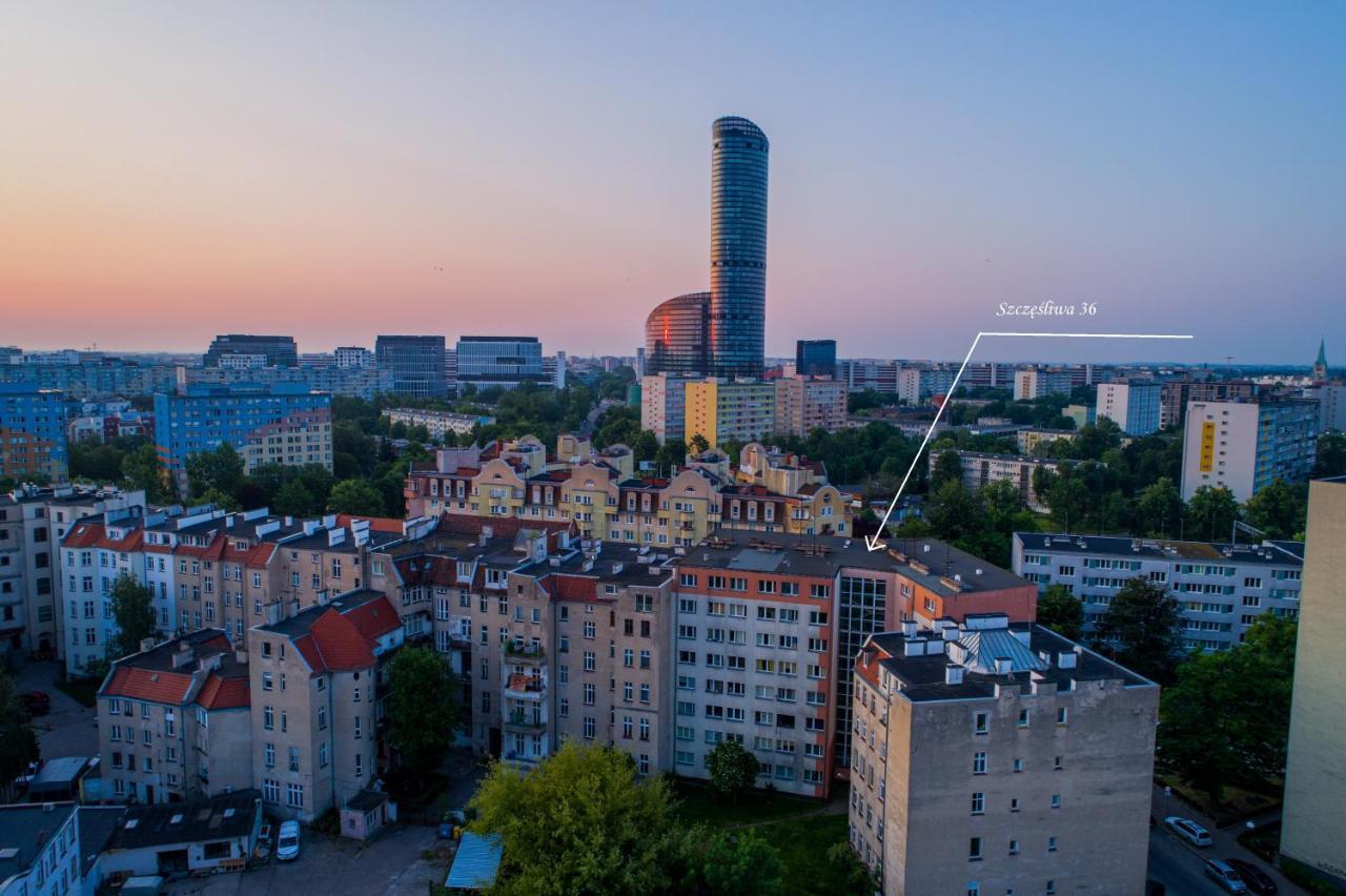 Studio Szczesliwa 36 Przy Skytower! Wroclaw Luaran gambar